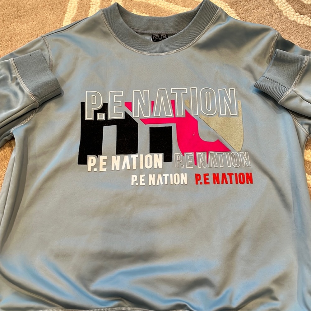 Womens’ PE Nation sweatshirt.